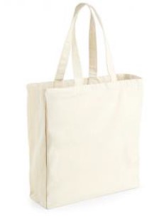 Tot-bag WM108 beige avec logo deux couleurs